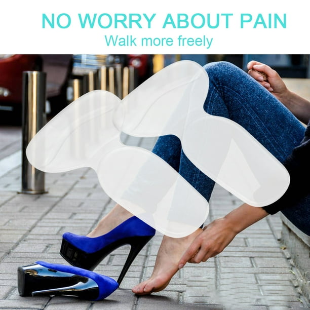 Heel grippers for high heels clearance