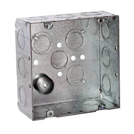 The Gang Box - RACO 257 Electrical Box,Square,4-11/16 in.