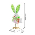 thumbnail image 3 of Easter Craft Bird Ornament Spring Decoration Polyester Figurine Home Decor Holiday Accessory Seasonal Celebration Tabletop Display, 3 of 5