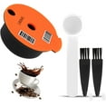thumbnail image 1 of Capsules de Café Rechargeables, Filtre de Capsule de Café Réutilisable 60 Ml/180 ml avec Couvercle en Silicone, Cuillère à Café et 2 Brosses pour Accessoire de Machine à Café Bosch Tassimo, 1 of 5
