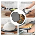 thumbnail image 7 of Naloa Antique Map Adventure Scene Silicone Pot Holders, Oven Mitts Heat Resistant Hot Pads, Non Slip Pot Holder for Kitchen Baking and Cooking 9.4 x 7.5 Inches, 7 of 7