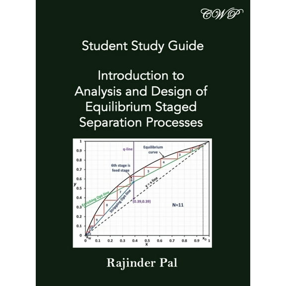 Chemical Engineering Student Study Guide: Introduction to Analysis and Design of Equilibrium Staged Separation Processes, (Paperback)