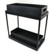 thumbnail image 5 of Organizador debajo del fregadero deslizante extraíble de doble capa debajo del fregadero organizador de encimera para baño cocina lavadero negro, 5 of 12