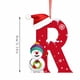 thumbnail image 2 of Adornos navideños, adornos navideños, regalos navideños, árbol de Navidad acrílico 2D, colgante de 26 letras, regalo decorativo, colgantes para fiestas navideñas familiares, objetos colgantes, 2 of 6