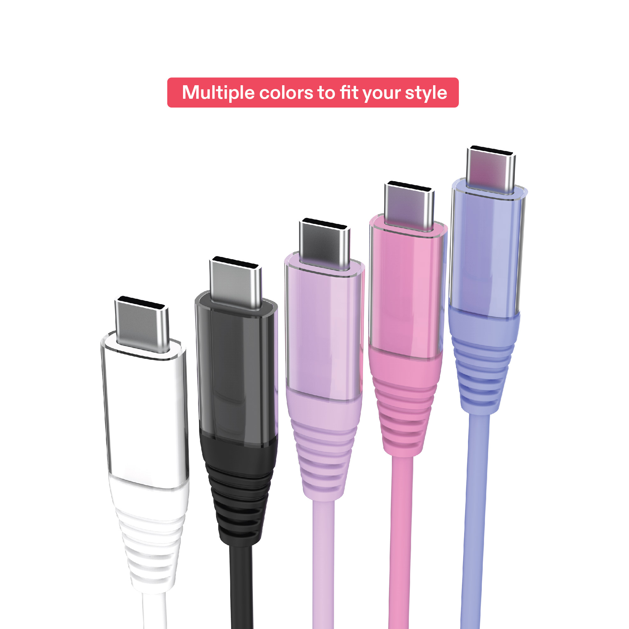 onn Cable de Carga USB-C a USB-A de 6 pies, Certificado USB-IF, Negro - Compatible con iPhone Serie 16, iPhone Serie 15, Samsung Galaxy, Note, Dispositivos Pixel, iPad Pro y más 5