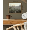 thumbnail image 3 of Drsoum Vintage Wildflower and Cactus Landscape Wall Art Classic Retro Desert Countryside Prints Rustic Farmhouse Decorations for Living Room Bedroom 8x10in Natural Framed, 3 of 6