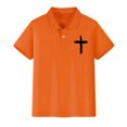 thumbnail image 6 of LNMQLPDBS Girls School Uniform Shirts Button Down Lapel Shirt Breathable Golf Collared Short Sleeve T-Shirt Teens Soft Summer Uniform Tops, 6 of 8