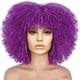 thumbnail image 5 of Peluca de mujer de pelo corto y rizado, africana, pequeña, rizada, europea y americana, peluca de cabeza explosiva, pelucas de malla rosa, tocado de fibra química, 5 of 5