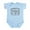 Sky Blue, variant on CafePress - Upper West Side Infant Bodysuit - Baby Light Bodysuit, Size Newborn - 24 Months