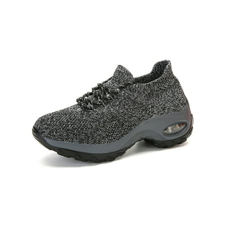 

Lacyhop Women s Athletic Sock Shoes Air Cushion Jogging Walking
