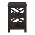 thumbnail image 4 of Convenience Concepts Titan End Table with Shelves, Multiple Finishes, 4 of 7