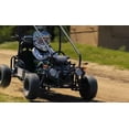 thumbnail image 3 of Tao Motor New GK110 Gas 110CC Youth Go Kart, Air Cooled, 4-Stroke, 1-Cylinder, Automatic with Reverse, Black, 3 of 4