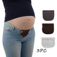 thumbnail image 1 of Belt Button Adjustable Waist Extenders Adjustable Waist Pants Extender Pregnant Waist Extended Maternity Women Maternity Extender For Pregnant Women Person With Big Waist Belt, 1 of 7