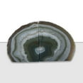 thumbnail image 2 of Agate Bookend, Geode Agate Bookend, Decorative Home Accessory, Crystal Bookend, Natural Stone Bookend, 2-3 lbs, 2 of 8