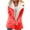 Red womens coat, variant on wycnly Womens Plush Coat Overcoat for Women Warm Thickened Plush Lined Loose Jacket Casual Solid Button Down Lapel Long Sleeve Coats Outwear with Pocket Winter Plush Coat