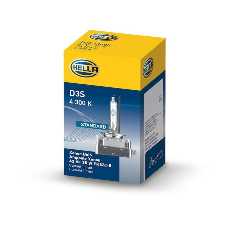 Hella D3S 4300 K Hella Headlight Bulb - Walmart.com