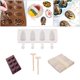 thumbnail image 1 of Moldes de silicona para gomitas, moldes para fondant y chocolate, bandeja para cubitos de , molde para hornear, decoración de pasteles para niños Estilo 01 Macarena Moldes para tartas de silicona con forma de corazón, 1 of 8