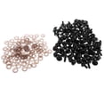 thumbnail image 2 of 200 Pieces 12mm 15mm Black Eyes with Washers for Doll Animal Toys crafts, 2 of 8
