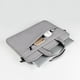 thumbnail image 2 of Bolso bandolera impermeable para portátil de 15,6 pulgadas, maletín, color gris claro, 2 of 6