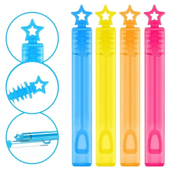 28 Pieces Mini Bubble Wands,Bubble Party Favors Assortment Toys for Kids,Themed Birthday, Halloween, Carnival Prizes, Wedding, Bubble Maker Toys for Kids,Outdoor Gifts for Girls & Boys