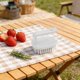 thumbnail image 4 of Cepillo para verduras para fregar patatas: estropajo de plástico resistente con cerdas rígidas para limpiar frutas, patatas, zanahorias y hortalizas de raíz. Cepillo estropajo ergonómico para, 4 of 6