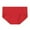 Red, variant on Ladies Underwear Panties - Women's Seamless Briefs Women's Silk Crotch Comfortable Mid Waist Underwear, Seamless Underwear for Women,Color: Red Size: L