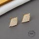 thumbnail image 1 of Pendientes retorcidos coreanos de Plata de Ley 925, gran oferta, temperamento Simple, exquisito, joyería Sexy, regalo C gubьга, 1 of 2