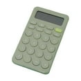 thumbnail image 1 of Decodeary Calculatrice pour Enfants Écran Couleur Unie Alimentée par Batterie Calculatrices Vert, 1 of 6