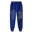 thumbnail image 1 of YDLCAFD Track Pants Men'S Drawstring Casual Pants Loose Comfortable Trendy Printed Pants, 1 of 2