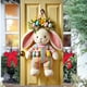 thumbnail image 5 of Easter Bunny Wreath Door Flag Door Hanging Door Cover Decoration Spring Easter Decor For Front Door Festive, 5 of 5