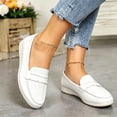 thumbnail image 6 of CHICVOMEY Comfortable Loafers for Women Lightweight Slip-On Flat Shoes Fashionable Versatile Flats For Casual & Work Wear, 6 of 8