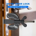 thumbnail image 1 of Cerradura de puerta de hotel portátil Cerradura de metal de autodefensa para el apartamento de la escuela del hotel en casa, 1 of 8