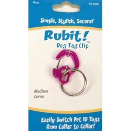 UPC: 0628586191976 | Rubit! Curve Shape Dog Tag Clip Medium
