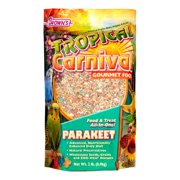 Brown's Tropical Carnival Parakeet Bird Food, 2 Lb