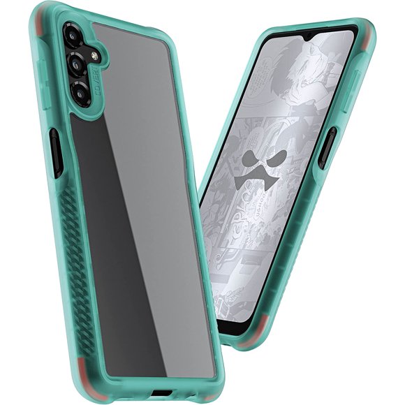 Ghostek COVERT Teal Clear Galaxy A13 5G Phone Case Shockproof Grip Bumper Protective Cover Slim Fit Thin Lightweight
