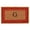 Tan/Red/Black G, variant on Momentum Mats Red Border Monogram Doormat (1'6 x 2'6)