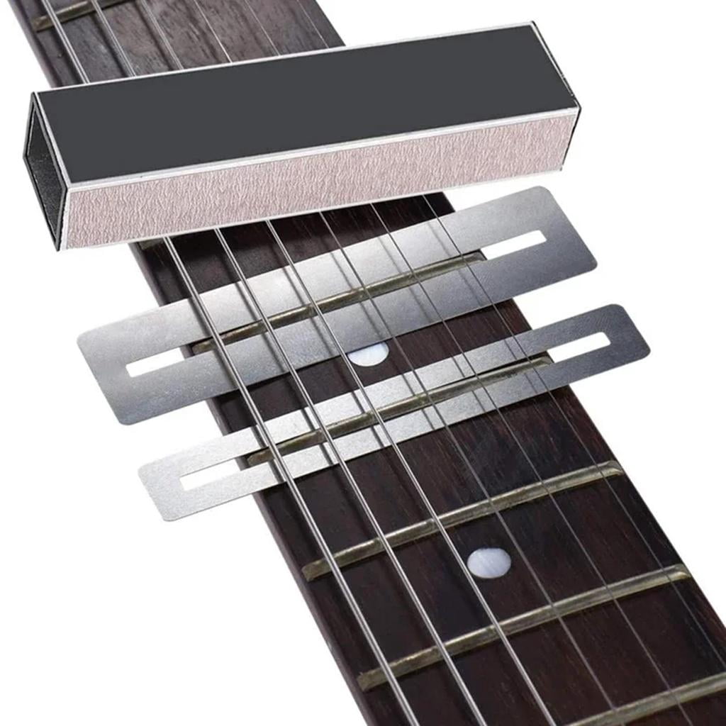 Yihuala Guitar Fingerboard Luthier Tool Guitars Fret Crowning Luthier File for Guitars Bass Guitar Fret Crowning Luthiers Tool