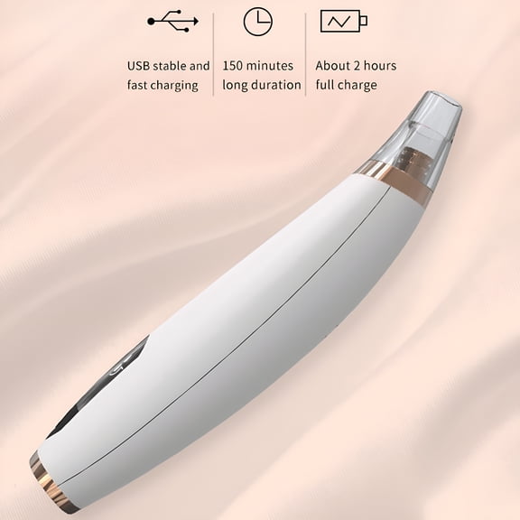 XIRQI Blackhead Remover Vacuum 3 Suction Levels Deep Cleansing Portable Rechargeable Blackhead Remover Pore Vacuum with 3 Probes for Women Men Face Nose