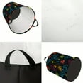 thumbnail image 3 of Colorful Paw Print Foldable Round Laundry Basket - Large Capacity Storage Bin for Dorms and Bedrooms | Space-Saving Collapsible Design, 3 of 10