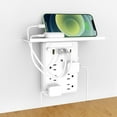 thumbnail image 2 of Wall Outlet Extender with Shelf Night,9-in-1 Outlet Extender, Flat Plug Power Strip, Power Socket Expander,Multi Plug Wall Outlet for Home & Office & Travel Outdoor, 2 of 8