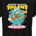 thumbnail image 3 of SpongeBob SquarePants - Squidward Enough Talent For All Of You - Women's Short Sleeve Graphic T-Shirt, 3 of 6