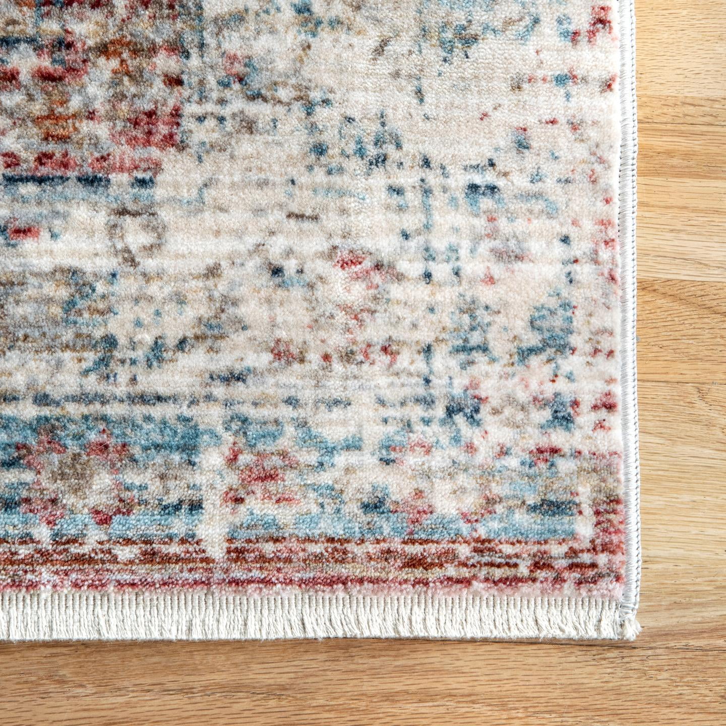 nuLOOM Zest Mottled Mast Medallion Area Rug, 4' x 6', Beige