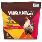 Angle View: Vibrant Life Poultry Granite Grit Feed, 5 lbs