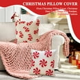 thumbnail image 3 of Christmas Pillow Covers 18x19 Inch Linen Farmhouse Pillow Covers Minimalist Holiday Cushion Cases for Sofa Couch Modern Christmas Throw Pillow Covers, 3 of 6