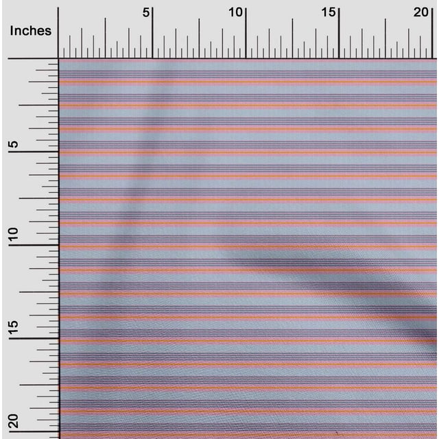 oneOone Polyester Lycra Fabric Texture Stripe Decor Fabric Printed BTY 56 Inch Wide