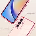 thumbnail image 2 of for Samsung Galaxy A34 5G Case Love Heart Plating Electroplate Luxury Elegant Case Camera Protector Soft TPU Shockproof Protective Corner Back Cover Galaxy A34 5G Case -Pink, 2 of 10