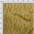 thumbnail image 3 of oneOone Georgette Viscose Yellow Fabric Ocean Underwater Life Fabric For Sewing Printed Craft Fabric By The Yard 42 Inch Wide, 3 of 4