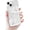 White, variant on for iPhone 11 Case, Clear Cute Butterfly Lily Floral Flower Phone Case for Women Girls, Clear Slim Camera Lens Shockproof Protection Phone Cover, Blue