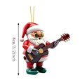 thumbnail image 2 of 2026 Christmas Home Party Decoration Christmas Figure Hanging Ornaments Musical Style Pendants For Xmas Tree Home Holiday Decoration Christmas Celebration Party Supplies, 2 of 7