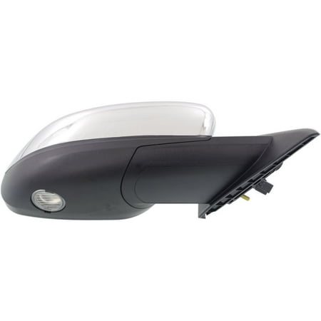 Ford Taurus Left Mirror - Kool Vue Mirror - FD256CR - For Ford Taurus, Passenger Side, Manual Folding